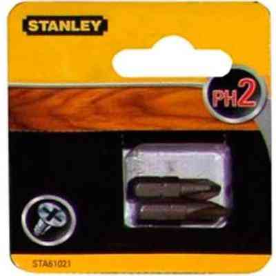 Набір біт Stanley Ph2, 25мм, 2шт. (STA61021) Вінниця