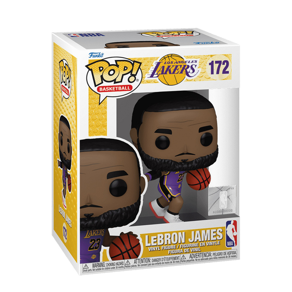 Ігрова фігурка Funko POP! серії NBA: Los Angeles Lakers - Леброн Джеймс Дніпро - фото 4