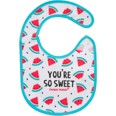 Слинявчик Canpol babies So Cool бавовняний рожевий (15/114_pin) Вінниця - фото 3