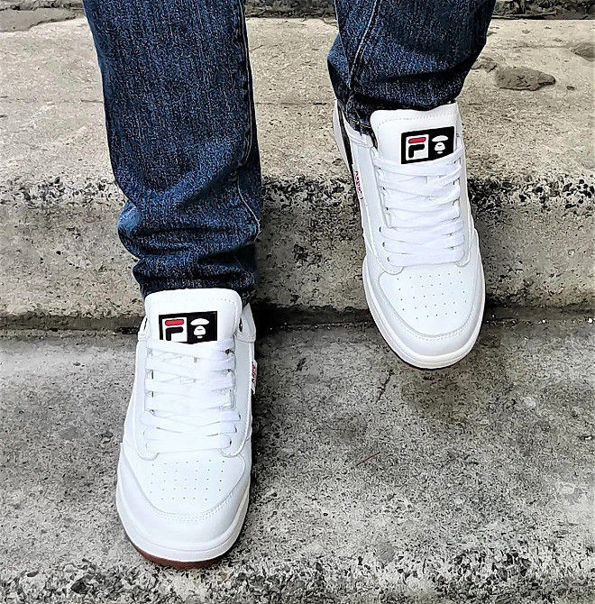 Кросівки FILA Білі Жіночі Кеди Філа (розміри: 40,41) Відео Огляд Дніпро - фото 3