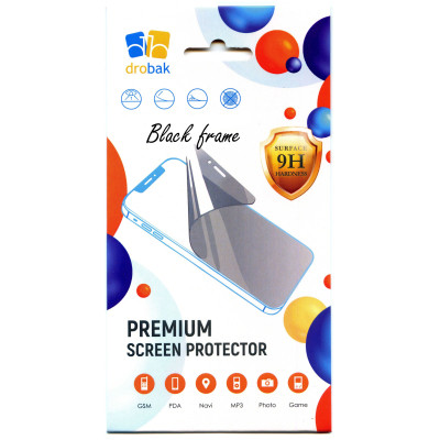Стекло защитное Drobak Motorola E13 (Black) (717143) Винница - изображение 6
