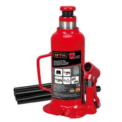 Домкрат GTM гидравлический бутылочный 12т (240-460мм) (TH91204) Винница