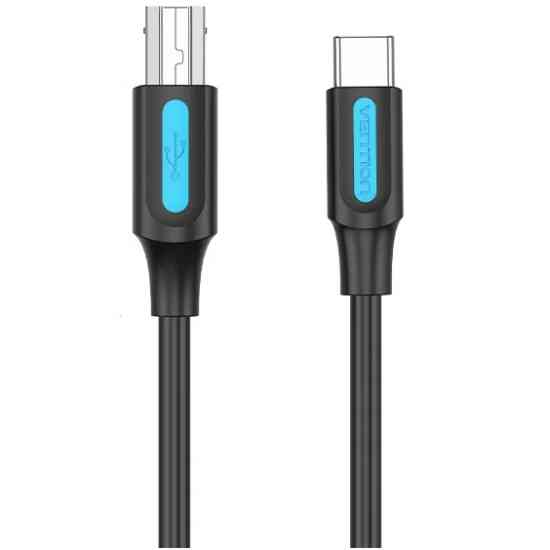 Кабель USB 2.0 Type-C M - USB BM, 2.0 м 2.4А Printer cable Vention Вінниця
