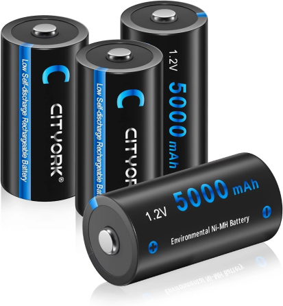 Аккумулятор Ni-MH Cityork C R14 5000мАч Черный Киев