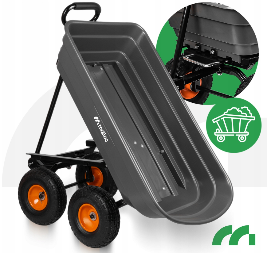 Тележка садовая 75л 300кг Maltec (Польша) Киев - изображение 15