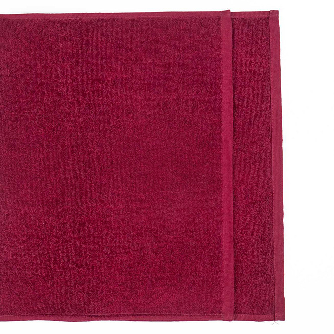 Махровий рушник GM Textile 50х90см 400г/м2 (Бордовий) Суми - фото 4