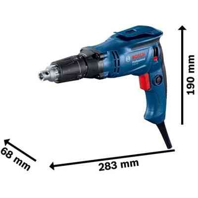 Шуруповерт Bosch GTB 650 650Вт, 12Нм, 5000об/хв, 1.4кг, кейс (0.601.4A2.000) Винница