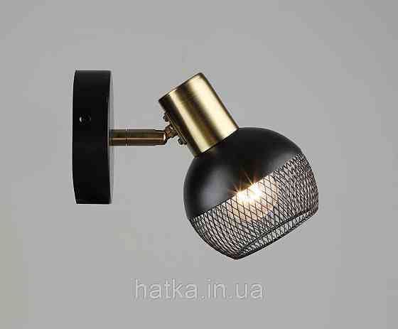 Бра настінне Sirius B N6237/1 BK+COP з поворотнім механізмом Київ