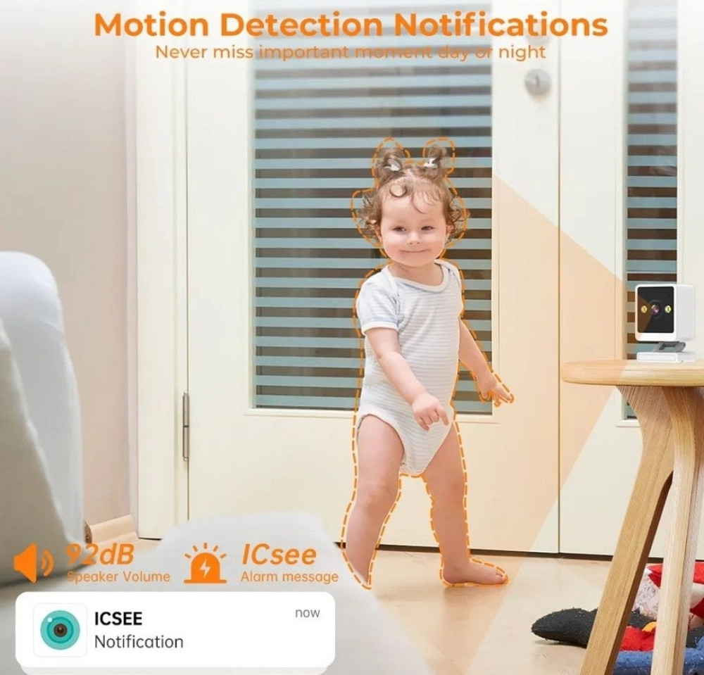 Камера IP відеоняня відеонагляд спостереження видеонаблюдения в будинок. Харків - фото 3