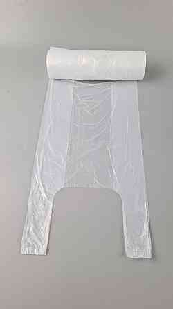 Рулон Майка фасовочная п\э №22х42 6 mic T-shirt (200шт) (1 рул) Харьков