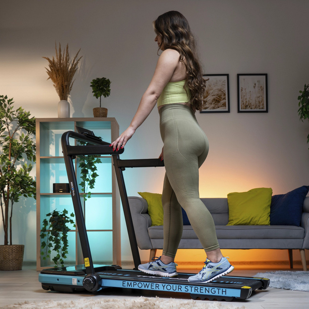 Бігова доріжка електрична THUNDER IMPACT-BLUE Київ - фото 3