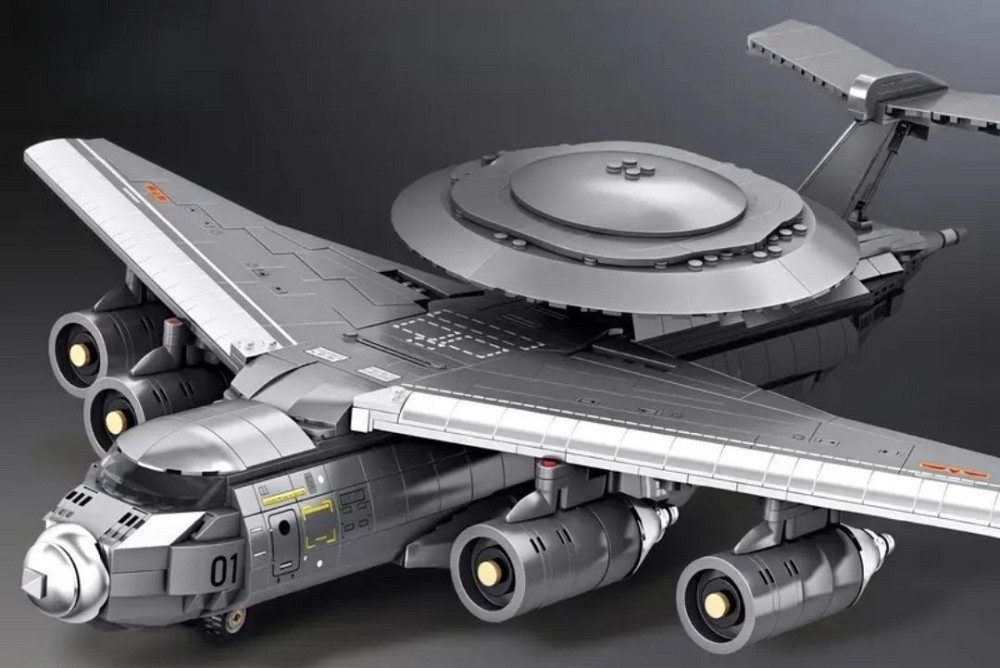 Конструктор Великий військовий літак(+1500деталей) Харків - фото 3