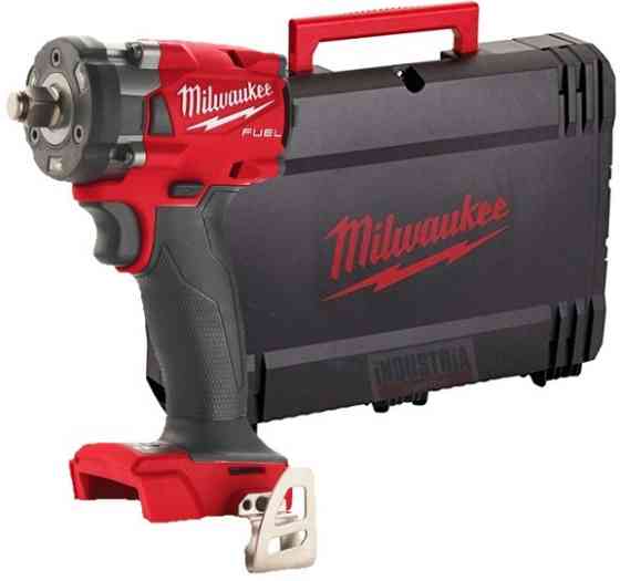 Гайковерт аккумуляторный бесщеточный 1/2'' MILWAUKEE, M18 FIW2F12-0Х, 339Нм, с кольцом (каркас, клипса для ремня, HDкейс) Одесса