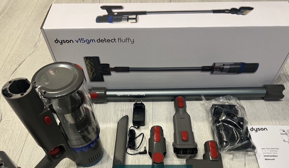 Пылесос Dyson v15 GM Detect Fluffy. Киев - изображение 4
