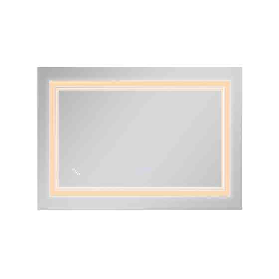 Дзеркало Qtap Cardinal (CA1) 800х600 з LED-підсвіткою Touch, з антизапотіванням, з димером, темп. кольору (3000-6500K) Reverse Київ