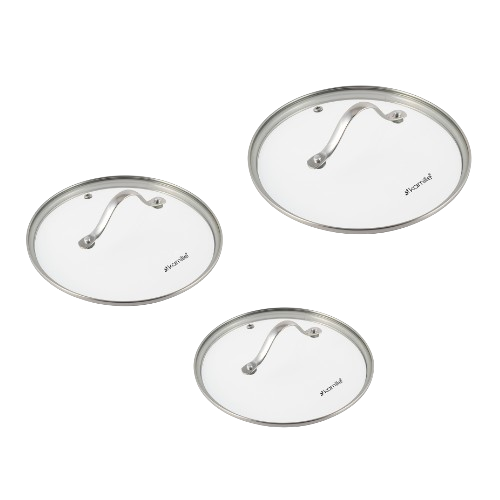 Набір каструль 6 предметів (каструлі 2,1/3,7/6,1л) нержавіюча сталь 5911 KAMILLE Житомир - изображение 6