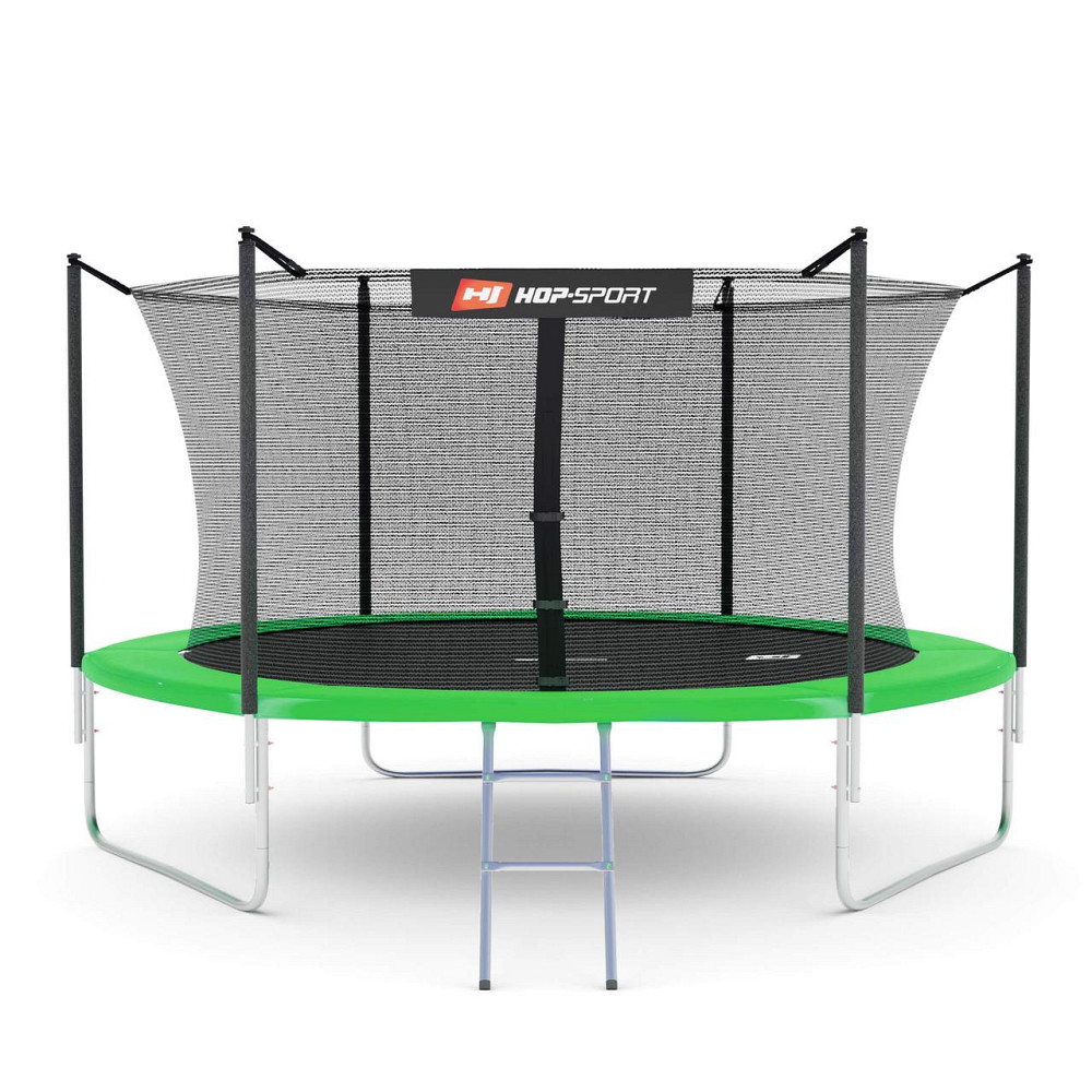 Батут Hop-Sport 10ft (305см) зелений з внутрішньою сіткою Киев - изображение 8