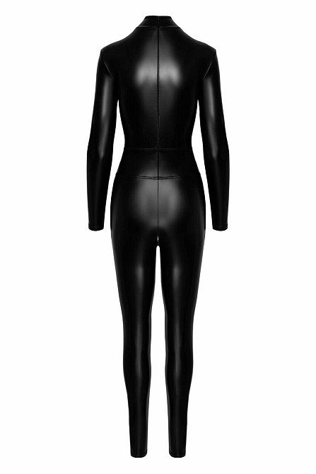 Комбінезон Noir Handmade F319 Caged, S, під латекс, довгий рукав, з доступом, кільце на поясі Sex Aura Київ - фото 6