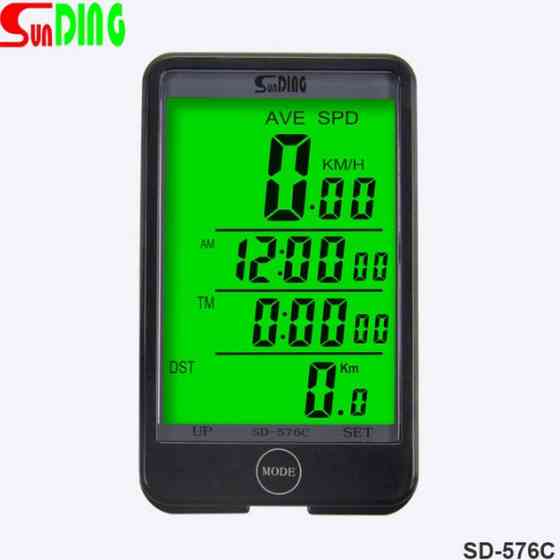 Велокомпьютеры спидометры SD-576C, Велосипедный счетчик скорости пробега, Оптимальный велокомпьютер XV-40 Ивано-Франковск