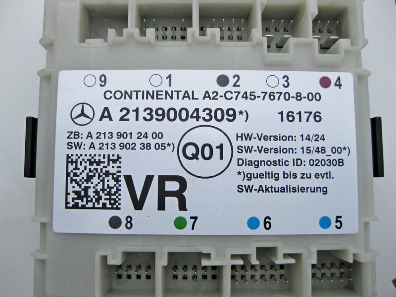 Mercedes-Benz  A2139004309 Блок керування передніх правих дверей E-Class W213 Одеса - фото 3