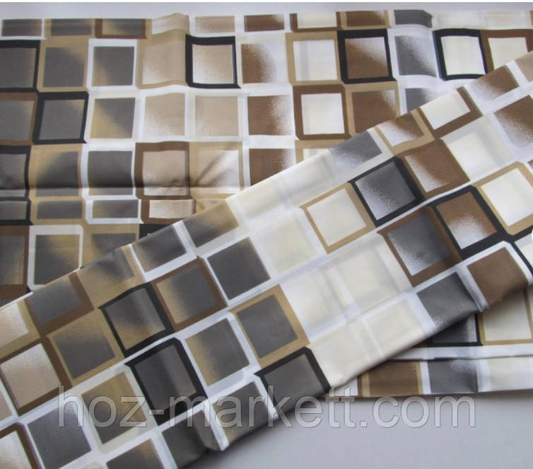 Штора в ванную тканевая Миранда Kare производство Турция Харьков - изображение 4