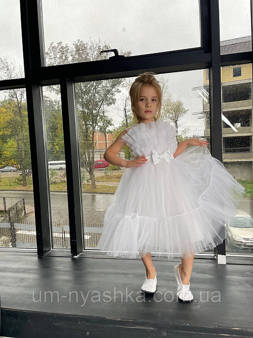 Платье Снежинка нарядное белое платье Кривой Рог - изображение 9