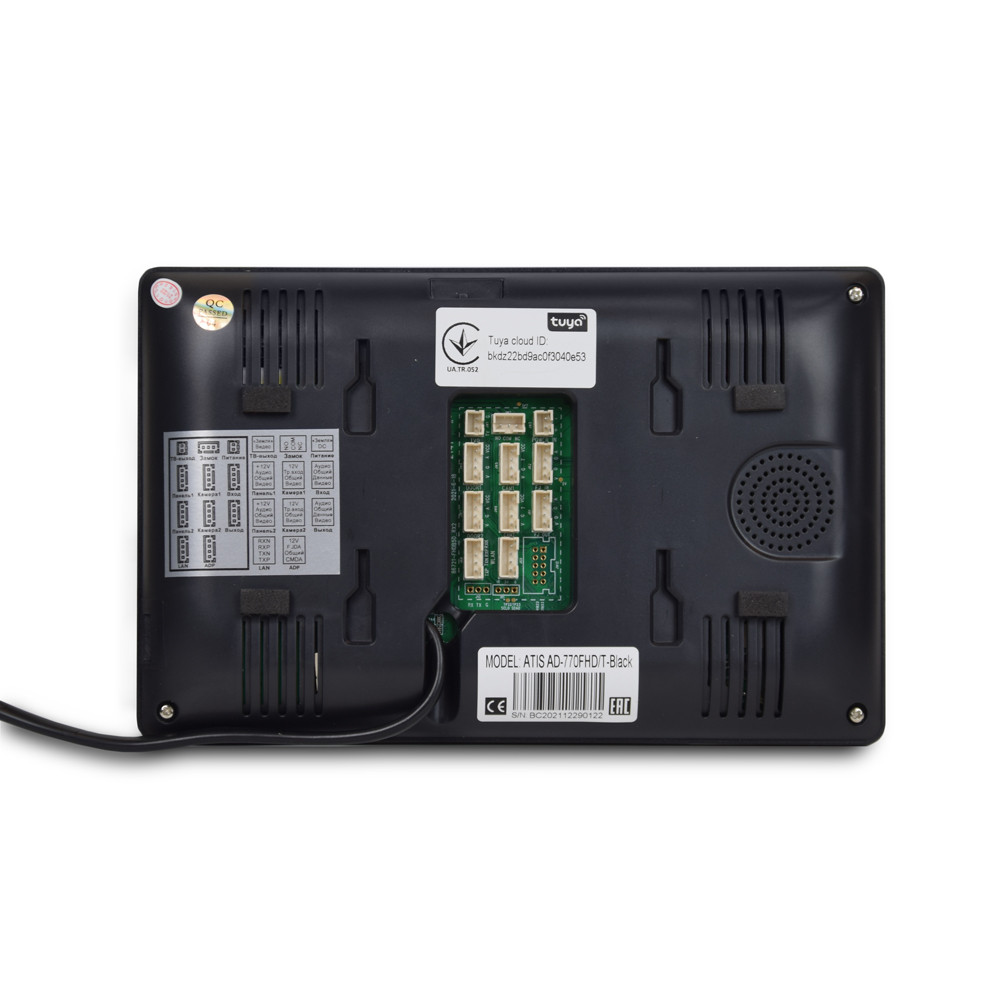Wi-Fi відеодомофон 7" ATIS AD-770FHD/T-Black з підтримкою Tuya Smart Київ - фото 2