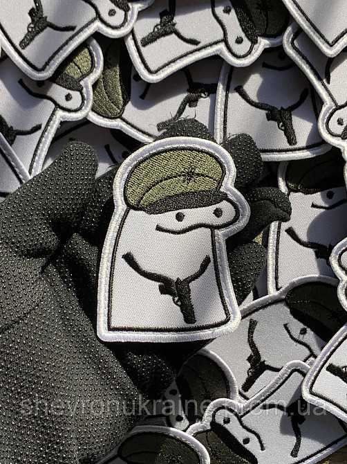 Шеврон Флорк керівник (Форма контурна. На липучці) Розмір 8x6.5см Київ - фото 6