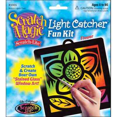 Набір для творчості Melissa&amp;Doug Царапка-витраж Цветок (MD5888) Вінниця