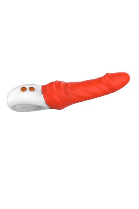 Вібратор реалістичний Dream Toys помаранчевий, 23.1 см х 5.1 см Sex Aura Київ - фото 4
