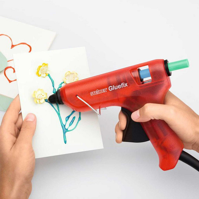 Пістолет клеючий Gluefix 175Вт 11мм 333911 Коломыя - изображение 4