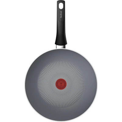 Сковорода Tefal ВОК Halo 28 см, алюміній, бакеліт, сірий (C3121953) Вінниця - фото 2