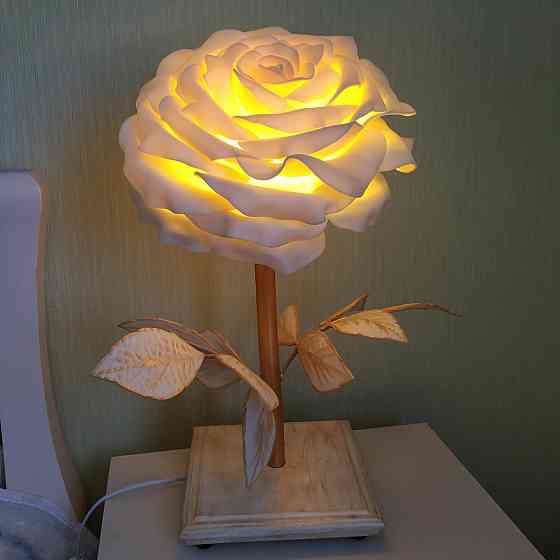 Світильник-нічник "Вінтажна троянда" Дніпро