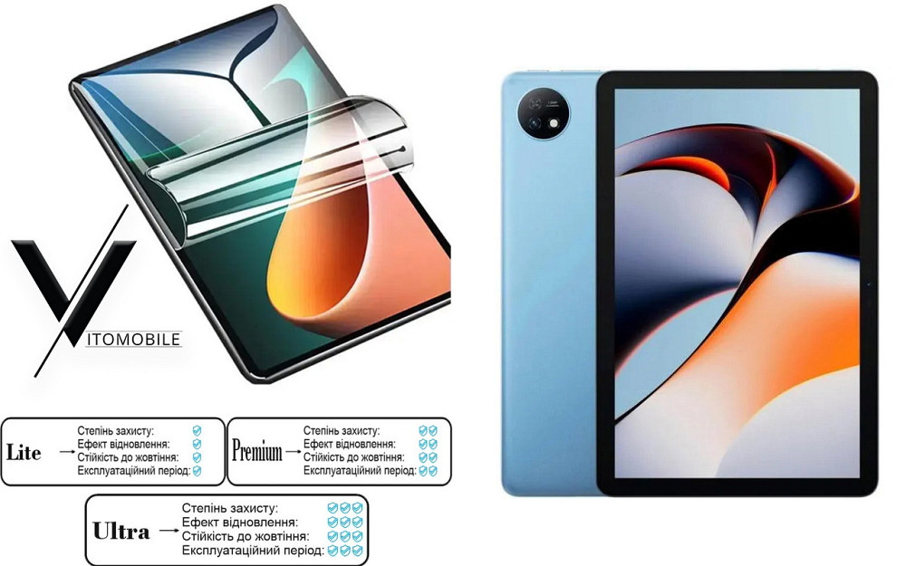 Полиуретановая пленка HyperClear Guard для Blackview Oscal Pad 7 Киев - изображение 1