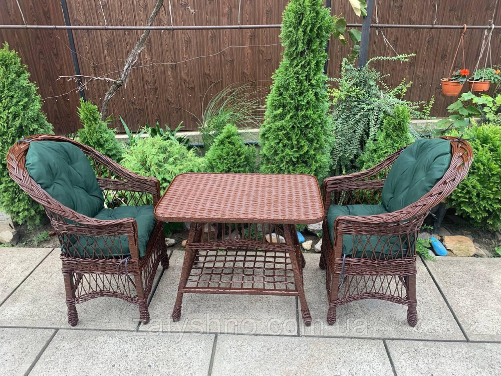 Мебель плетеная темно-коричневого цвета Киев - изображение 3