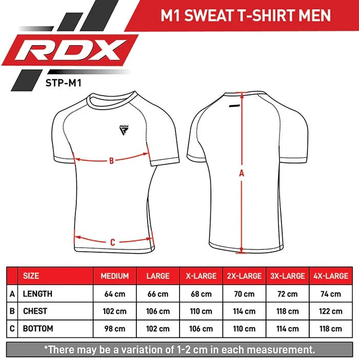 Чоловіча футболка RDX M1 з ефектом сауни Black M Кам'янське - фото 7