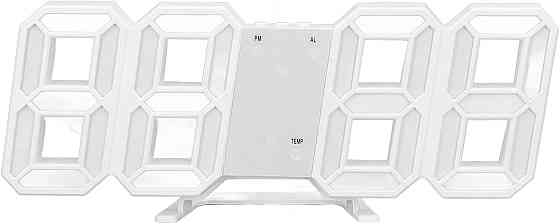 Настінний цифровий LED-годинник з будильником Луцьк