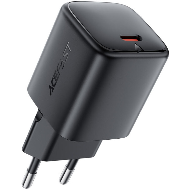 Зарядний пристрій 1xUSB-C 45W Gan A119 Fast Charger black Acefast Винница - изображение 1