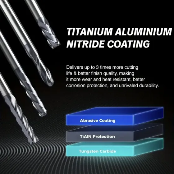 Твердосплавная фреза по металлу 1.5x4x50мм MZG Киев