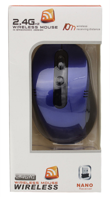 Мишка бездротова G-109 / 2544 / різні кольори Дніпро - фото 1