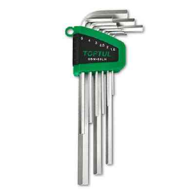 Ключ Toptul Г-образный шестигранный 1,5-10мм 9шт. длинных (GSN-09LH) Винница