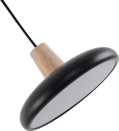 VALESO Підвісна люстра -1 чорний + дерево Київ