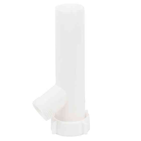 TAU Сифон для кухонной мойки с пластиковым выпуском 3½" выводом под стир. машину круглым перели Київ