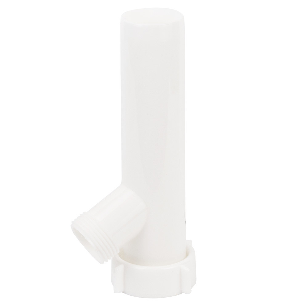 TAU Сифон для кухонной мойки с пластиковым выпуском 3½" выводом под стир. машину круглым перели Киев - изображение 3