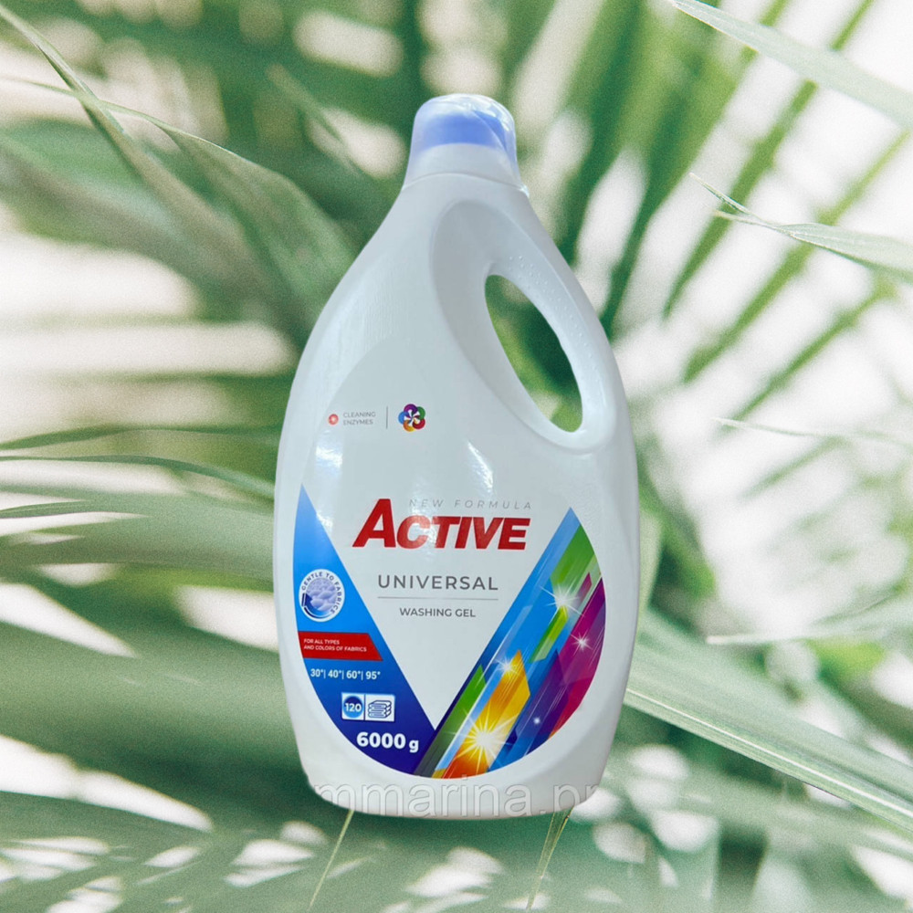 Універсальний гель для прання Active Universal 6л. (Аналог порошку Ariel) Виноградів - фото 2