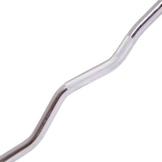 Штанга фиксированная изогнутая полиуретановая LI NUO 3623-40 длинат 120 см 40 кг Киев