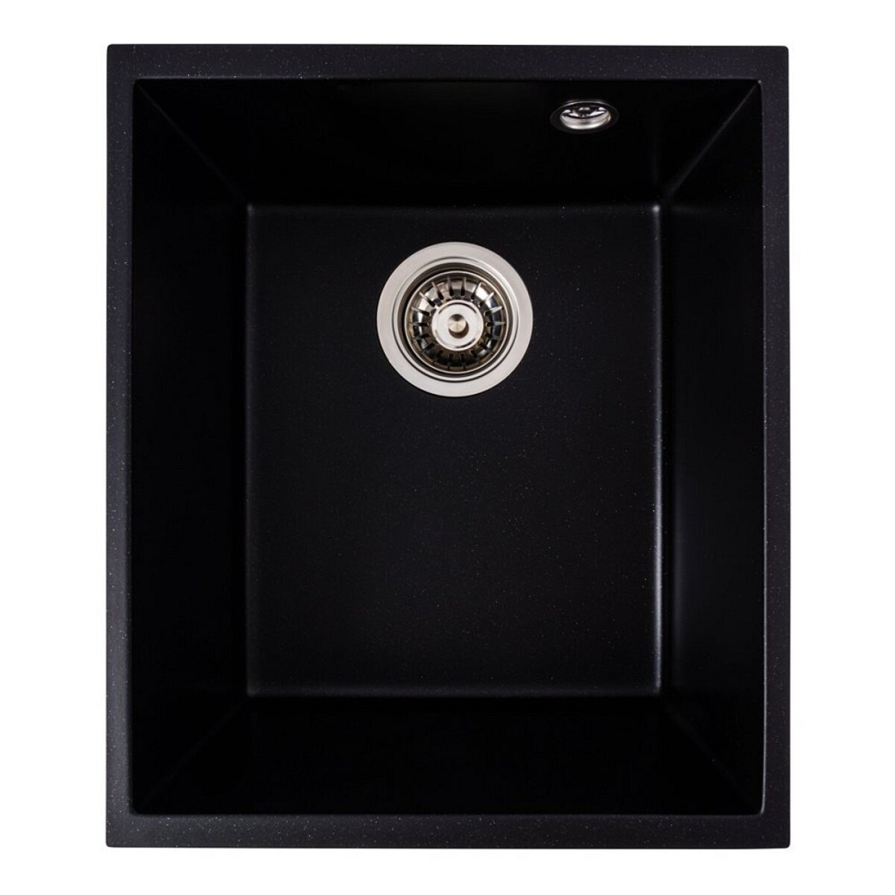VALESO Гранітна мийка для кухні VALESO ROXY 3744 матова Чорний металік Киев - изображение 1
