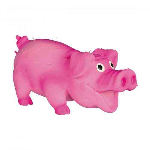 Іграшка Trixie для собак Порося з щетиною та пискавкою латекс 10 см Київ