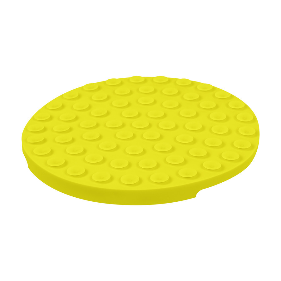 Коврик для слизивания и медленного питания WAUDOG Silicone, 211х211х30 мм, желтый Киев - изображение 5