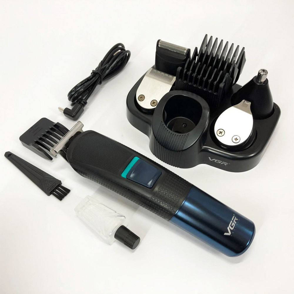 Хороший бездротовий тример, Машинка для стрижки волосся бездротова, Сімейна машинка для стрижки волосся VN-57 Львів - фото 15